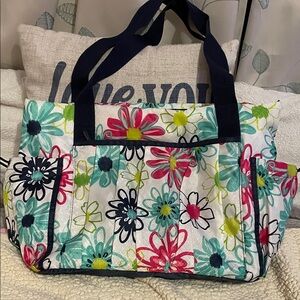 NWOT thirty-one Colorful Floral Tote